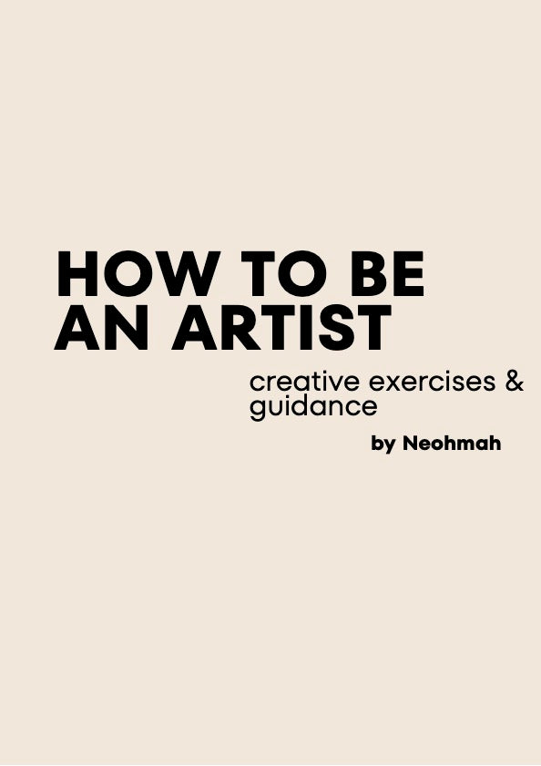How To Be An Artist: Ebook
